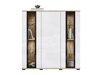 Dressoir Torcame 100 (Wotan eik + Glanzend wit)