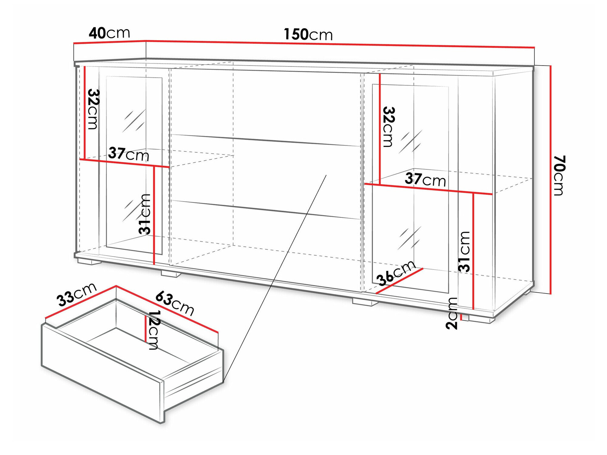 Kommode Torcame 101 (Wotan eg)
