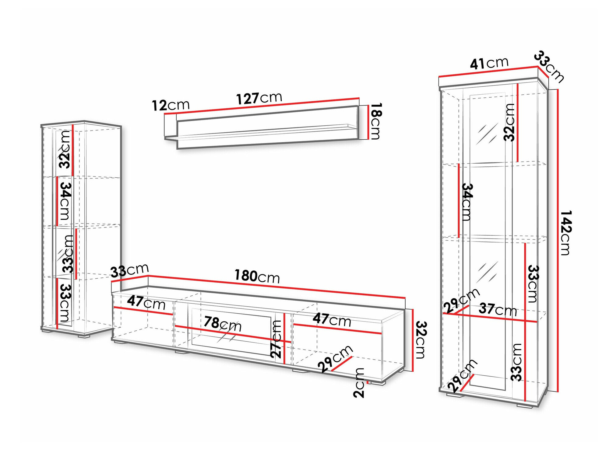 Stuemøbelsæt Torcame 103 (Wotan eg)