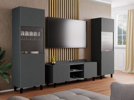 Stuemøbelsæt Comes (Antracit)