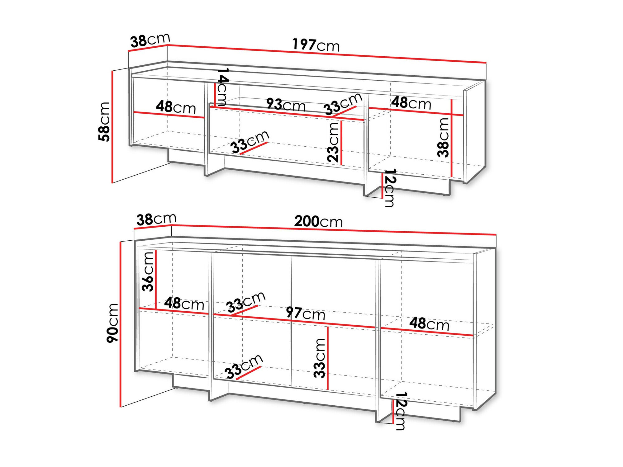 Stuemøbelsæt Filus (Egetræ)