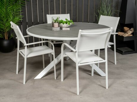 Tafel en stoelen set Dallas 2354
