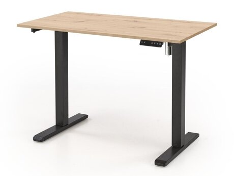 Hæve-sænkebord Houston 1704 (Artisan eg + Sort)