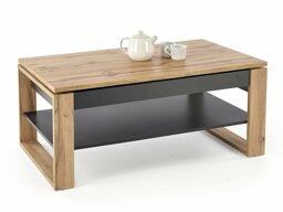 Transformeerbare salontafel Houston 1959 (Artisan eiken + Zwart)