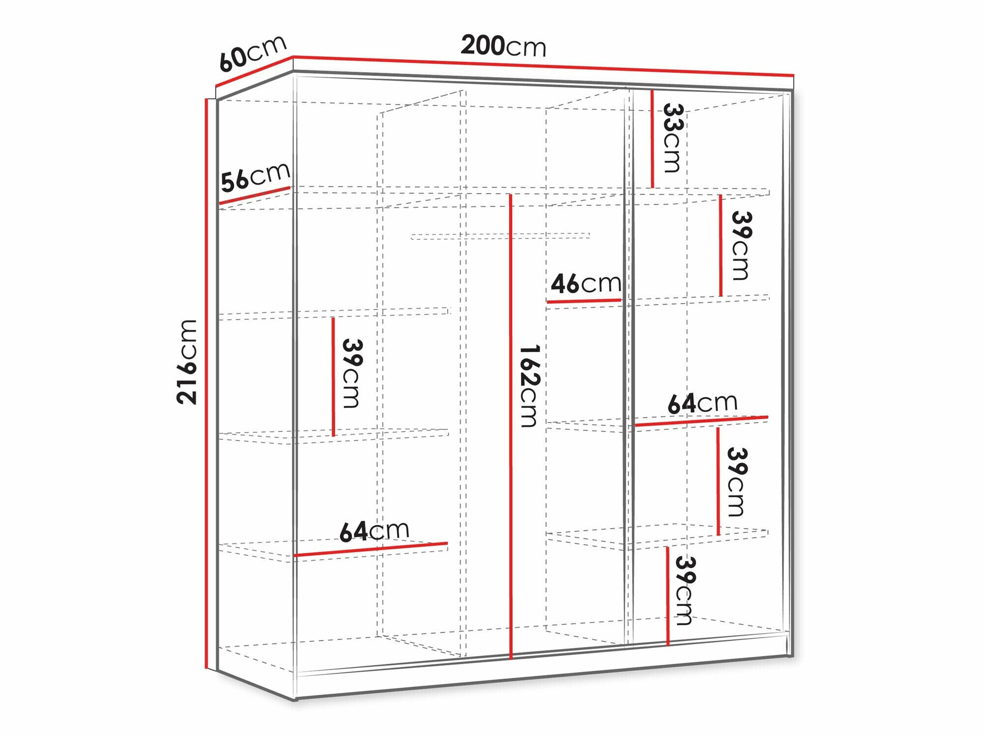 Garderobeskab Comfivo Larmire 112