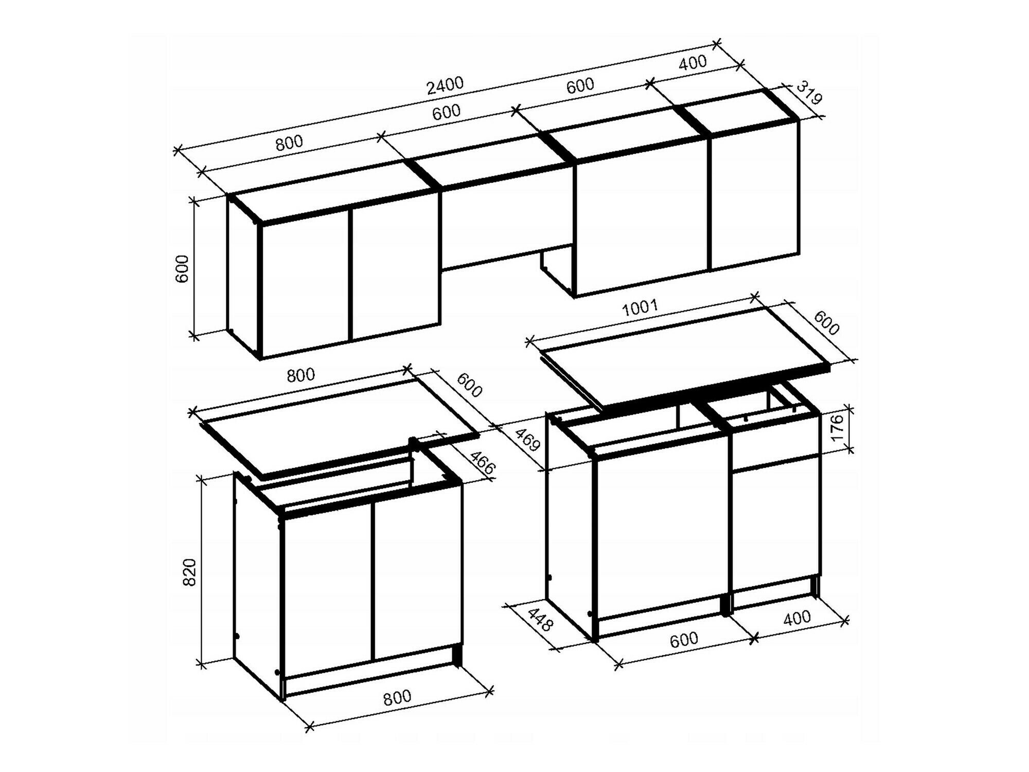 Keukenset Houston 1969