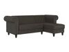 Chesterfield kutna garnitura Tulsa 622 (Dakr smeđa)