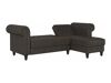 Chesterfield kutna garnitura Tulsa 622 (Dakr smeđa)