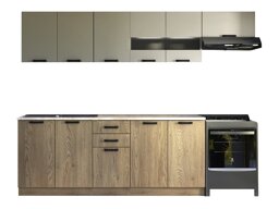 Keukenset Houston 1182 (Kasjmier + Eiken)