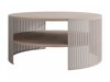 Couchtisch Civer VIII (Kaschmir + Helles Holz)