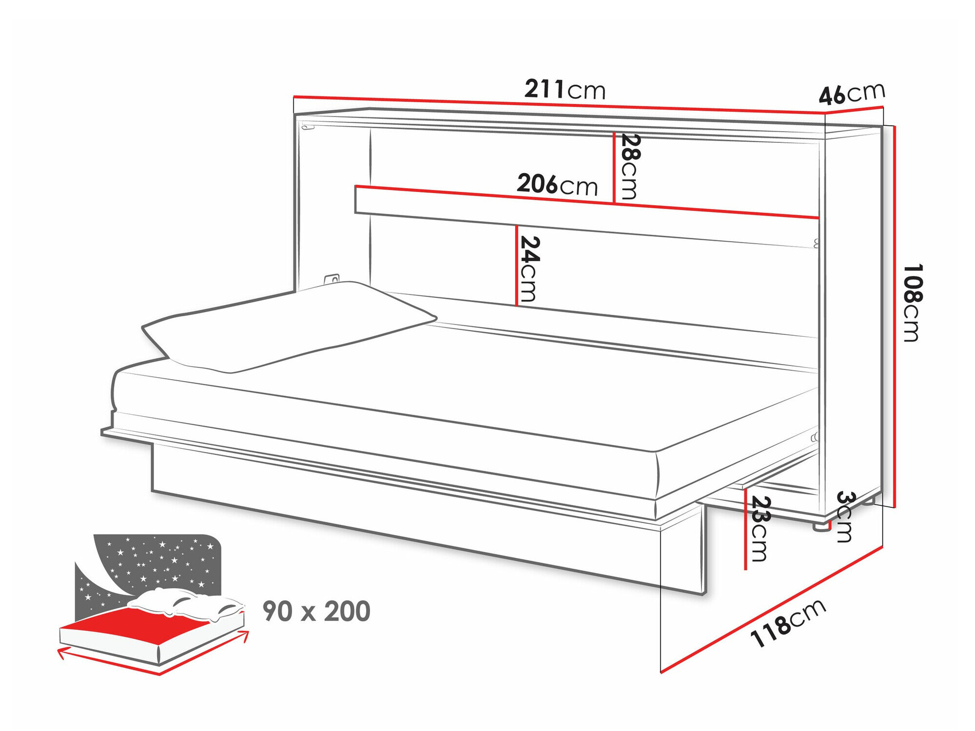 Møbelsæt Concept Pro Lenart Levfere 143
