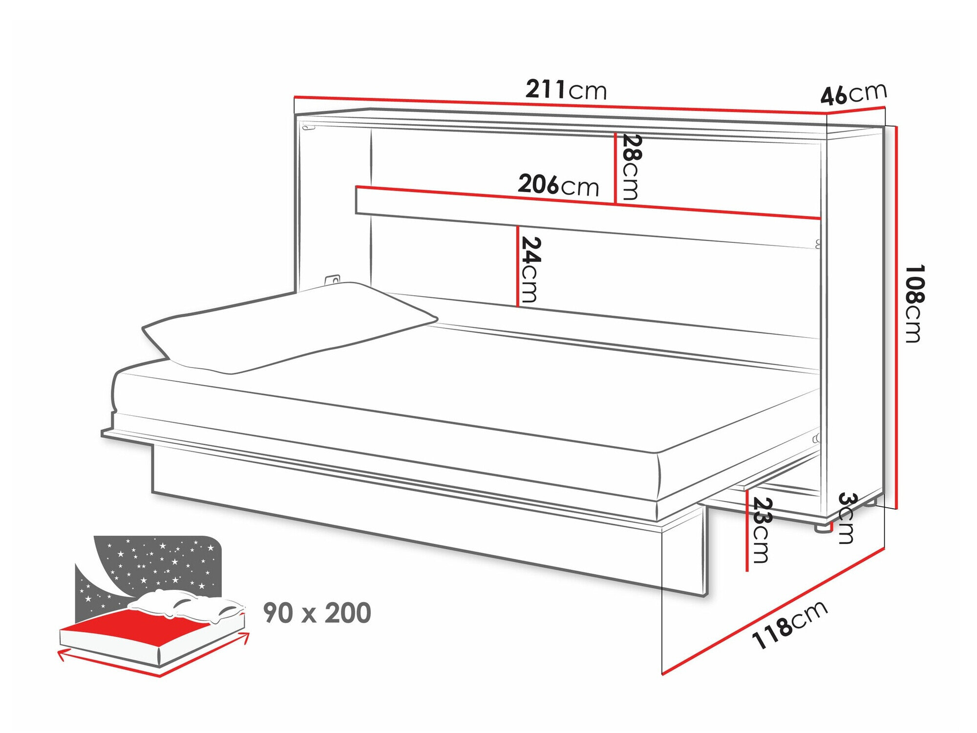 Møbelsæt Concept Pro Lenart Levfere 143