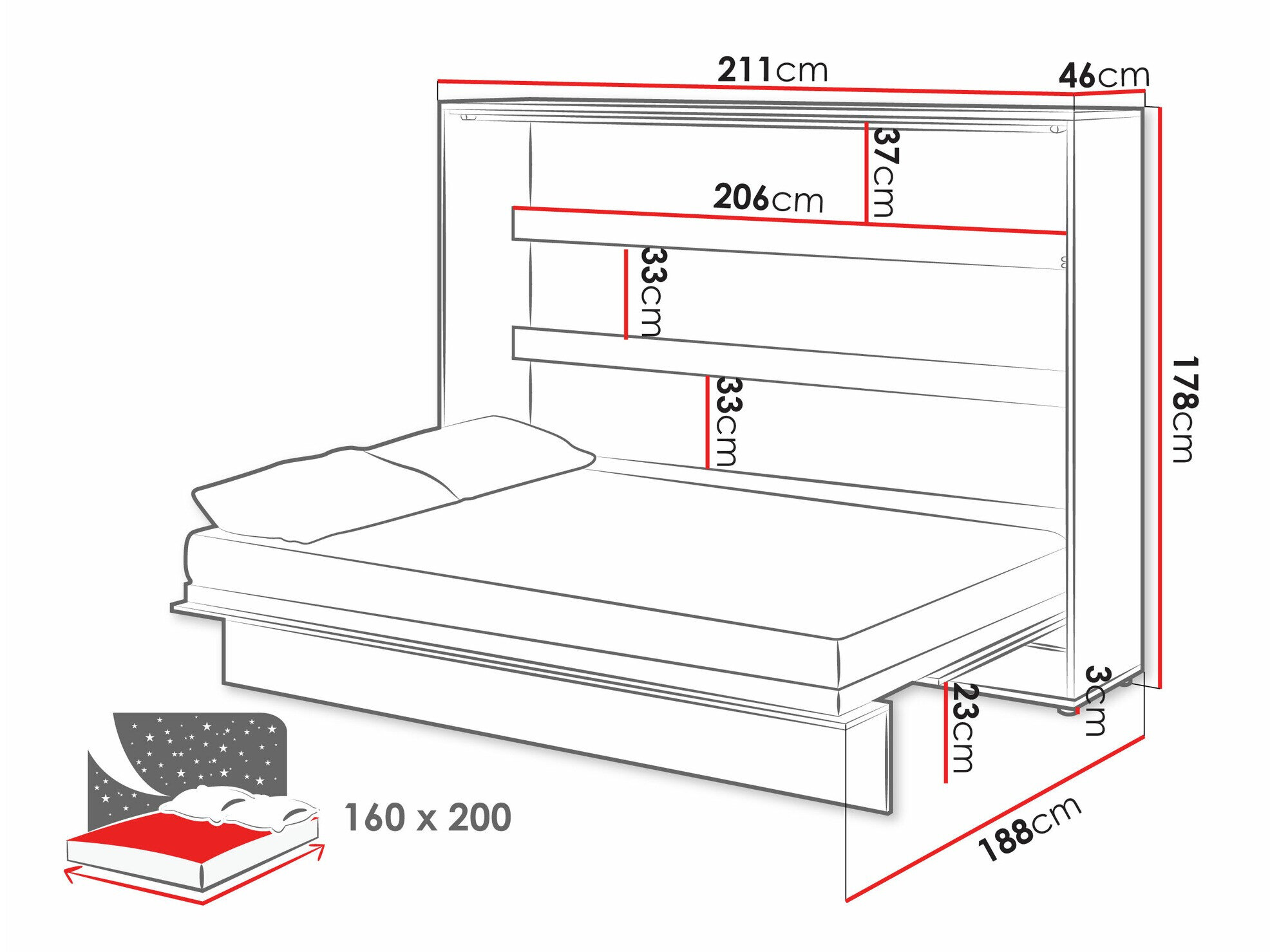 Møbelsæt Concept Pro Lenart Levfere 143