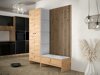 Gangmeubelset Donio III (Artisan eiken + Abriamo 06)