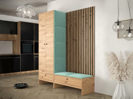 Gangmeubelset Donio III (Artisan eiken + Manila 11)