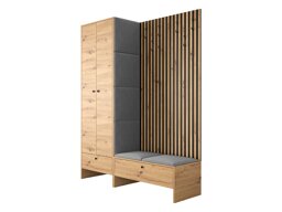 Gangmeubelset Donio III (Artisan eiken + Manila 16)