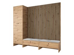 Gangmeubelset Donio VI (Artisan eiken + Abriamo 06)