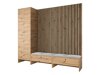 Gangmeubelset Donio VI (Artisan eiken + Abriamo 06)