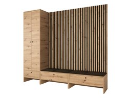 Gangmeubelset Donio VI (Artisan eiken + Manila 04)