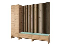 Gangmeubelset Donio VI (Artisan eiken + Manila 11)