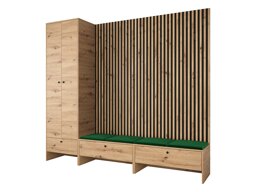 Gangmeubelset Donio VI (Artisan eiken + Manila 35)
