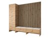 Gangmeubelset Donio VI (Artisan eiken + Soft 017)