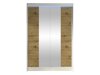Kledingkast Closico Salvor II (Wit + Artisan eiken)
