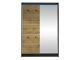 Kledingkast Closico Salvor III (Zwart + Artisan eiken)