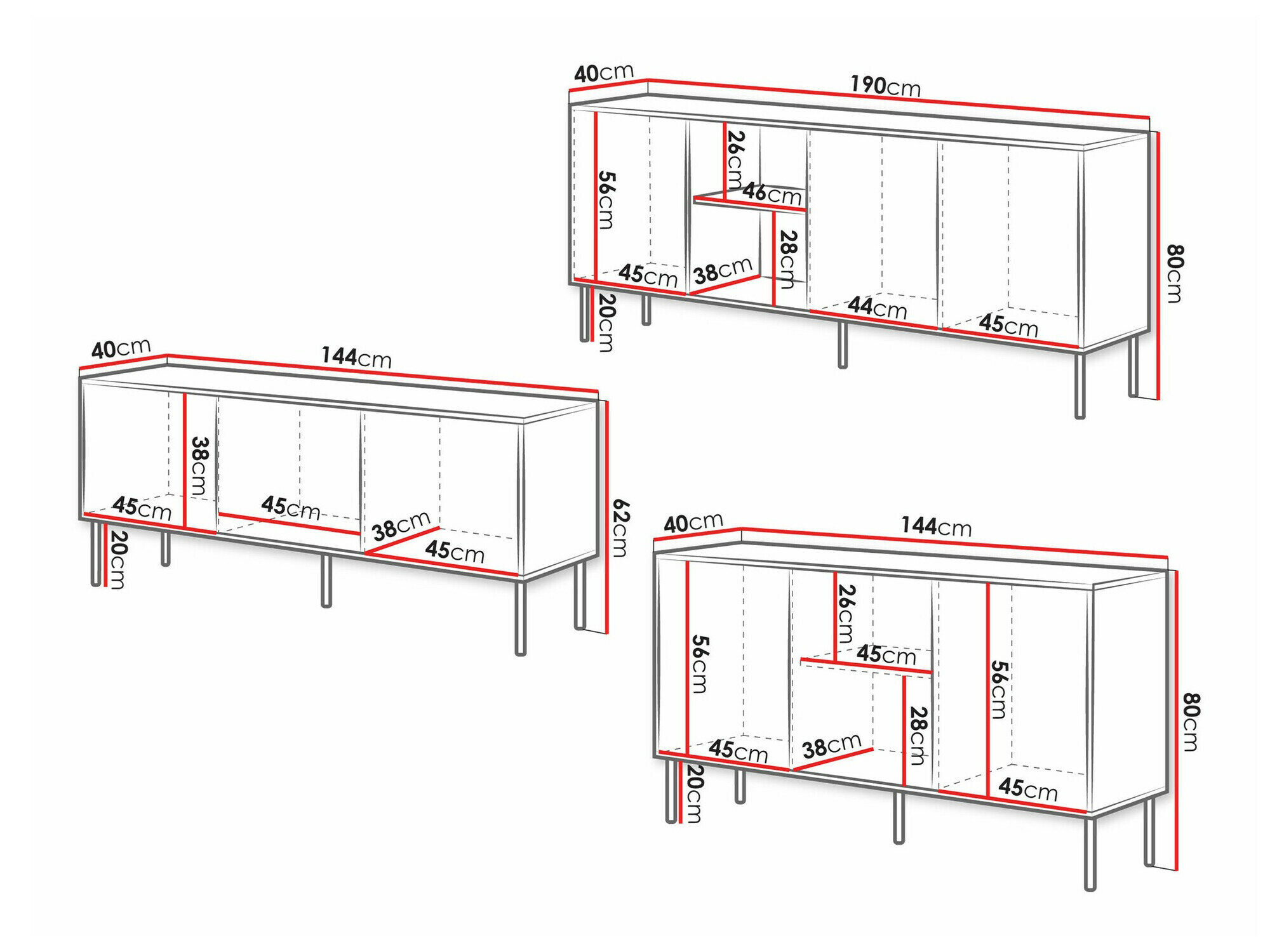 Stuemøbelsæt Monevare 105 (Wotan eg + Kashmir)