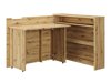 Hjørneskrivebord Concept Pro Lenart (Artisan eg)