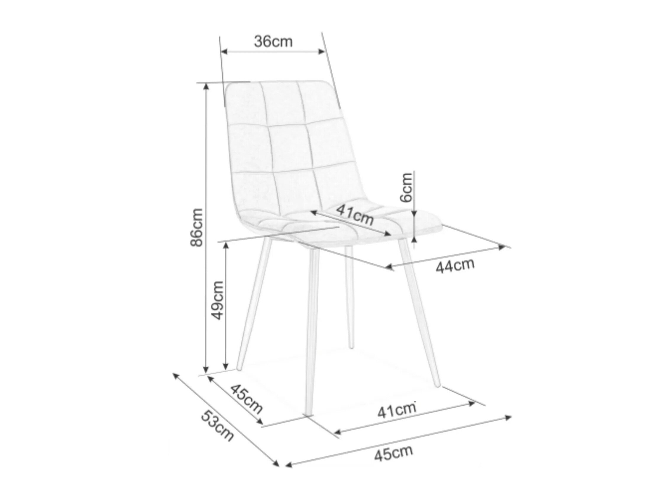 Stol Detroit 755 (Beige)