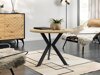 Salontafel Dearborn 106 (Artisan eiken + Zwart)
