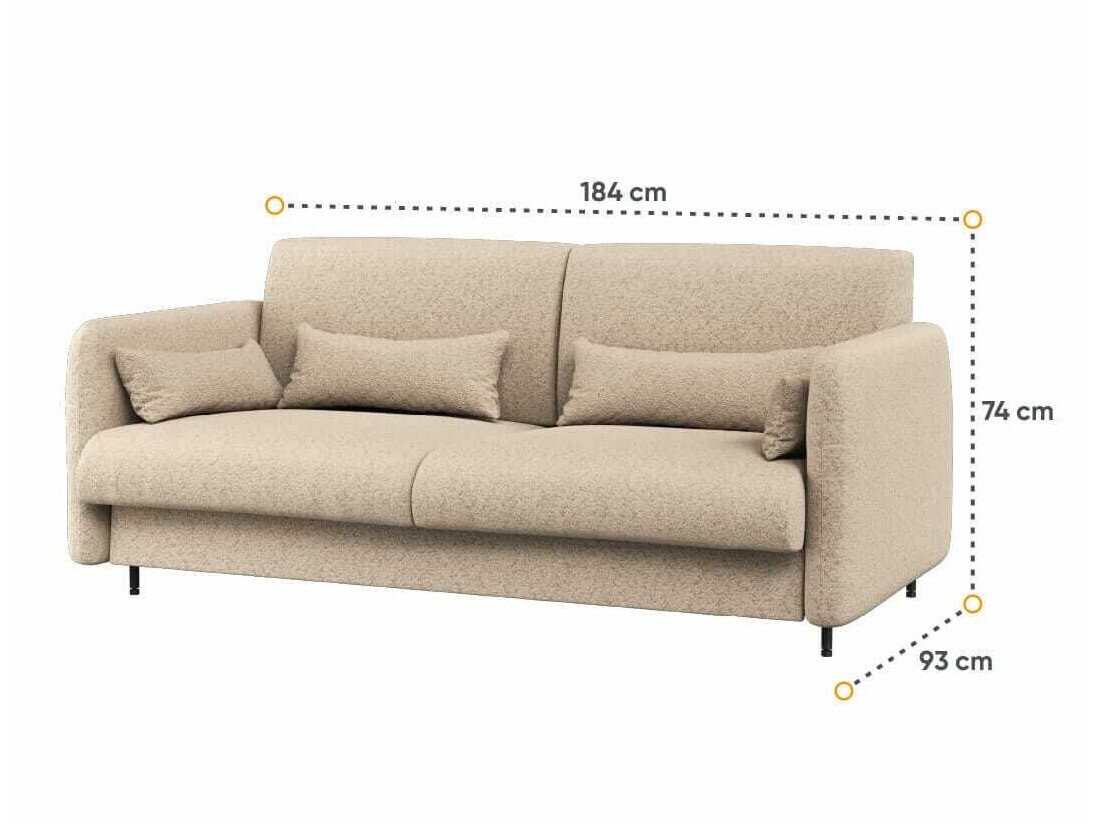 Møbelsæt Concept Pro Lenart Levfere 139 (Artisan eg + Beige)