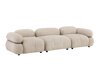 Modulaire sofa Evardale 104 (Beige + Zwart)