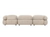 Modulaire sofa Evardale 104 (Beige + Zwart)