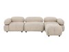 Modulaire sofa Evardale 104 (Beige + Zwart)