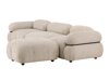 Modulaire sofa Evardale 104 (Beige + Zwart)