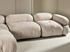 Modulaire sofa Evardale 104 (Beige + Zwart)