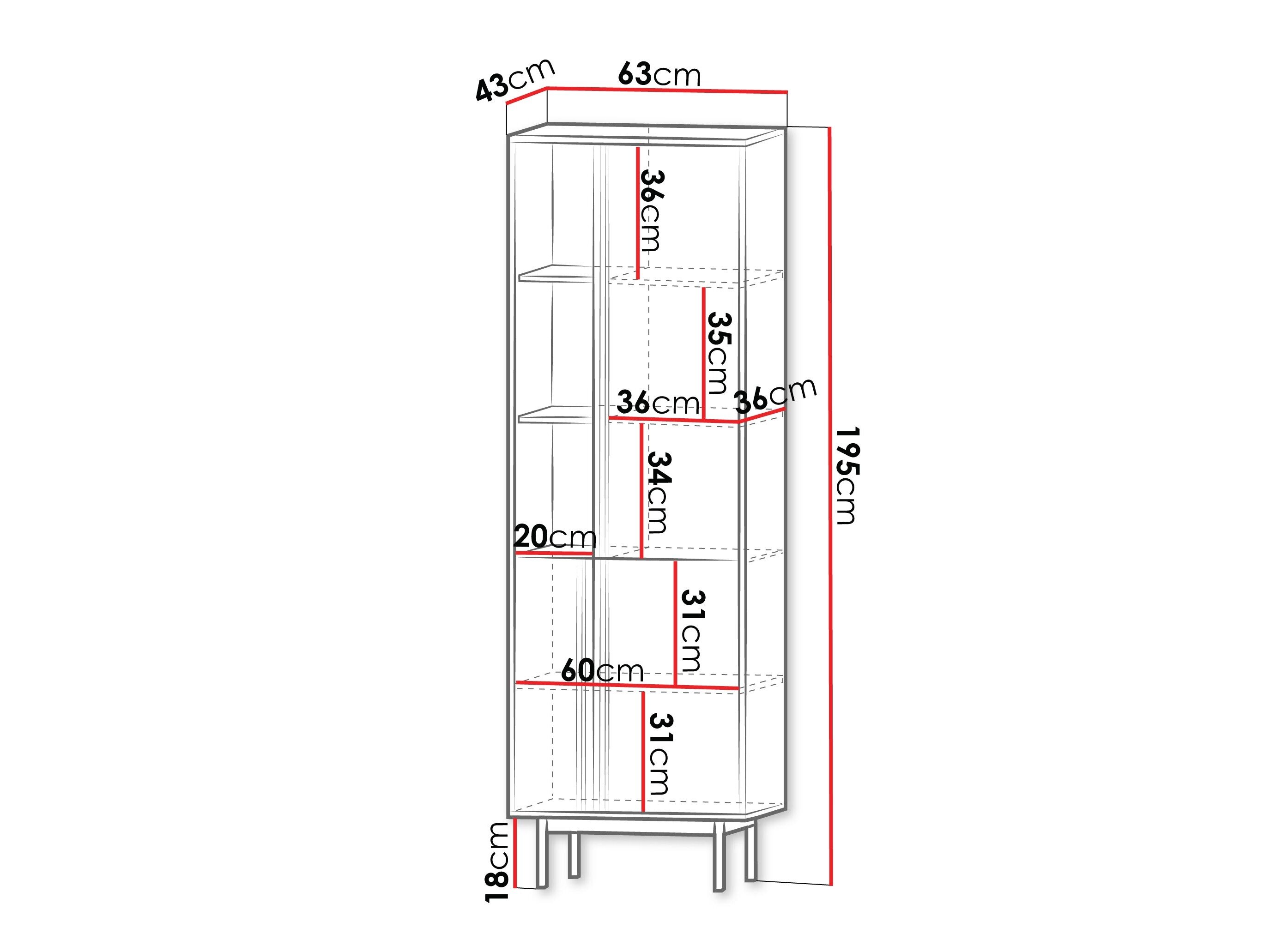 Reol Levali 102 (Egetræ)