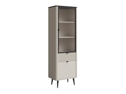 Boekenkast Lufela 102 (Kasjmier + Grijs marmer)