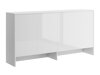 Dressoir Concept Lenart V (Wit + Glanzend wit)