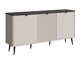 Dressoir Lufela 106 (Kasjmier + Grijs marmer)