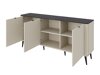 Dressoir Lufela 106 (Kasjmier + Grijs marmer)