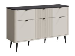 Ladekast Lufela 109 (Kasjmier + Grijs marmer)