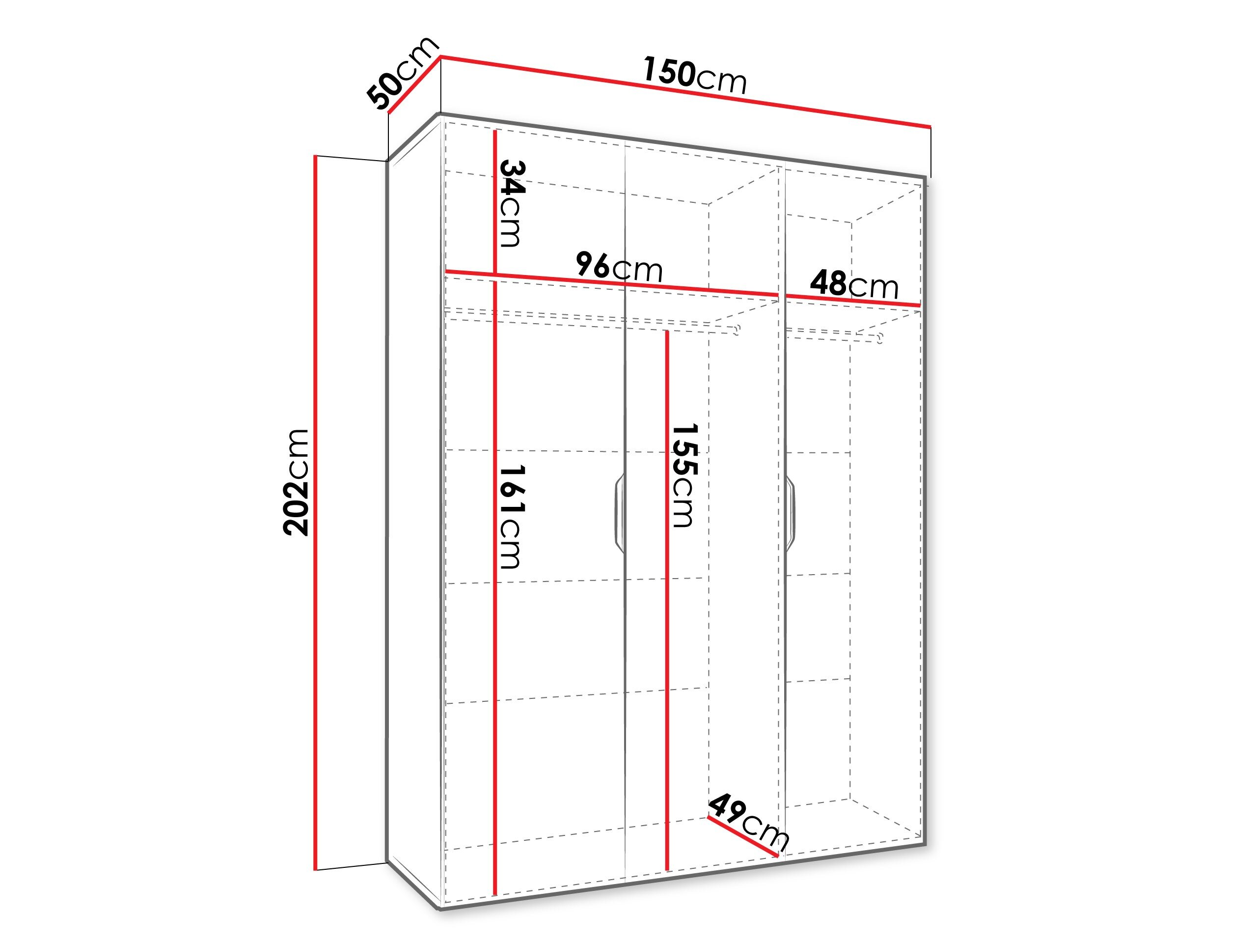 Garderobeskab Hartford 512 (Artisan eg)
