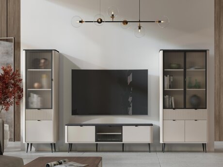 Stuemøbelsæt Lufela 121 (Kashmir + Grå marmor)