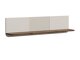 Wandplank Lufela 118 (Kasjmier + Notenhout)