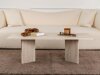 Масичка за кафе Novato 132 (Лек травертин)