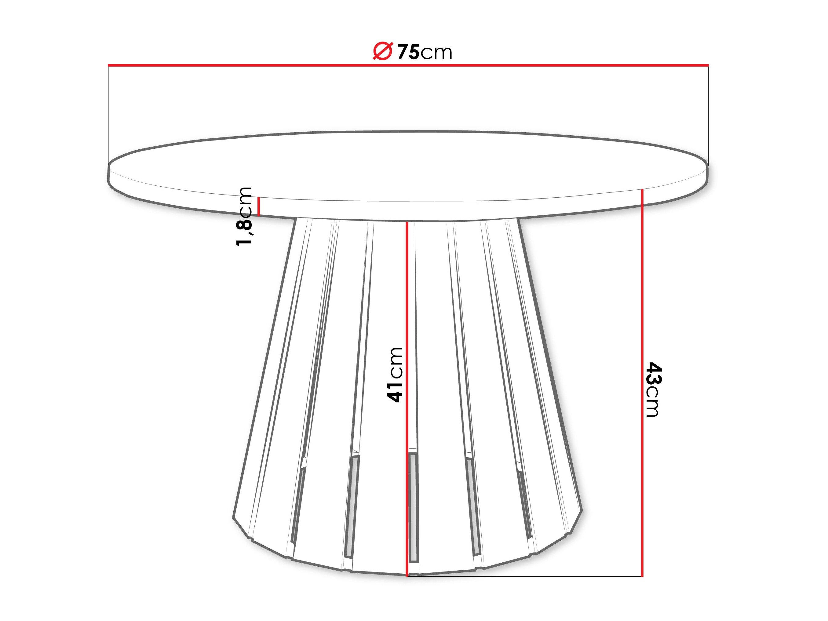 Salontafel Oswego 134 (Kasjmier + Bruin)