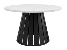 Salontafel Oswego 134 (Zwart + Wit marmer)